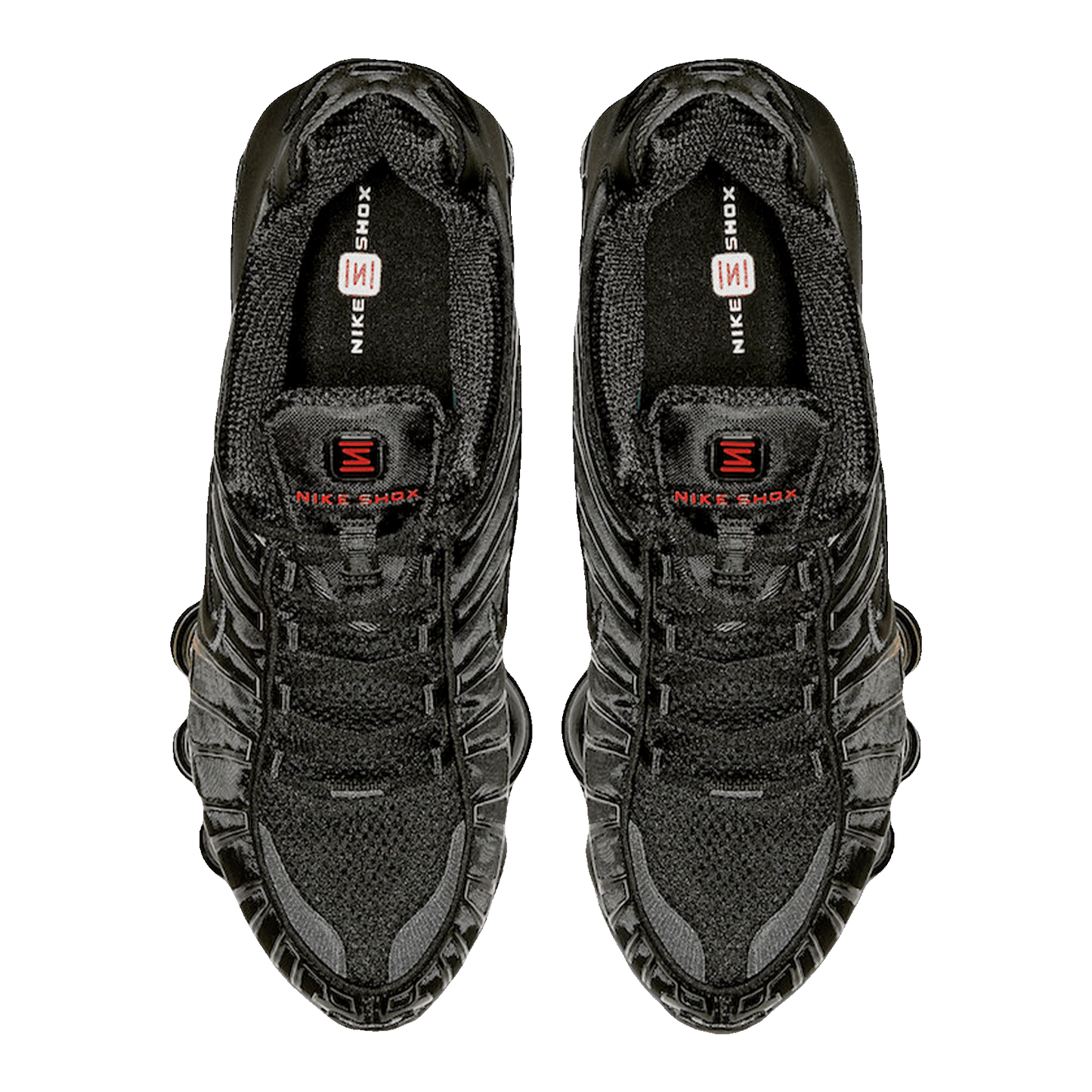 Nike Shox TL Black Metallic Hematite Oben
