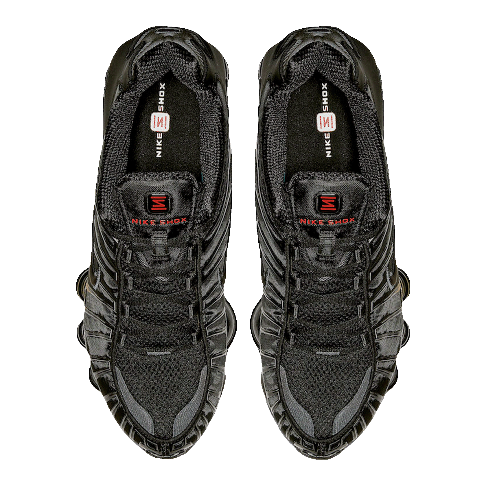 Nike Shox TL Black Metallic Hematite Oben