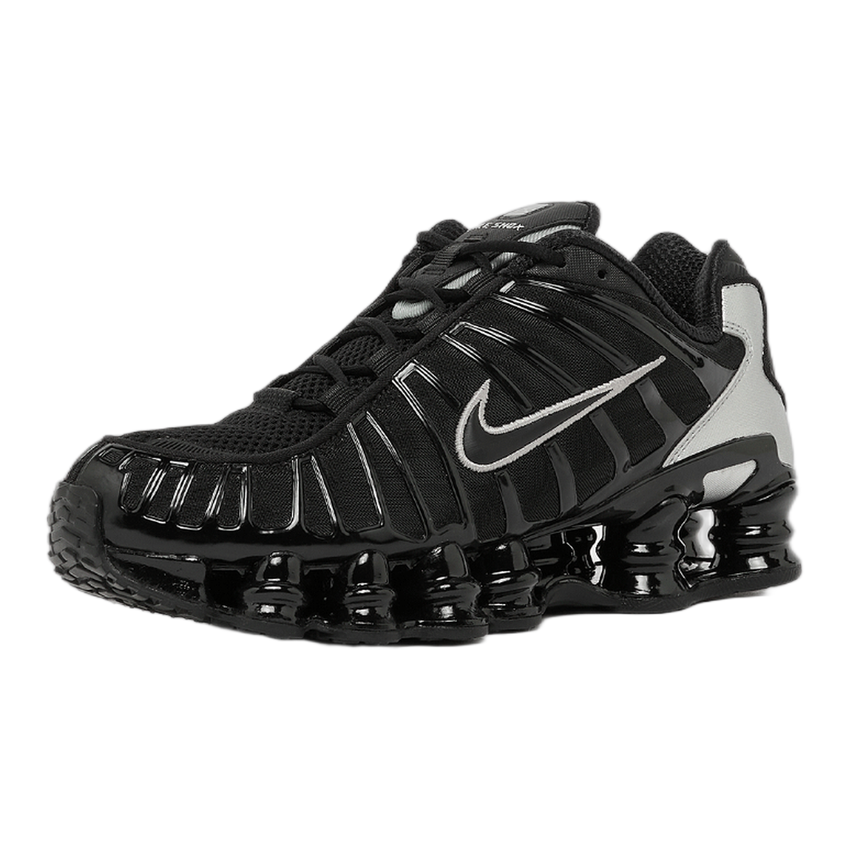 Nike Shox TL Black Metallic Silver (2026) (W) Side AR3566-008