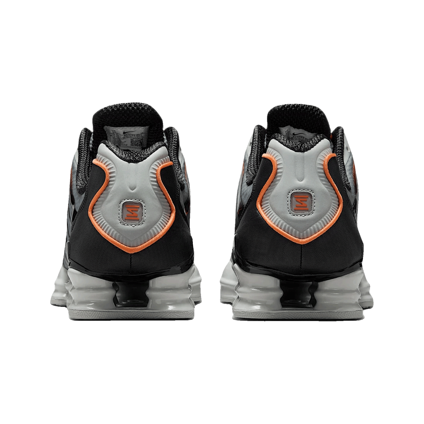 Nike Shox TL Light Smoke Grey Black Bright Mandarin Back