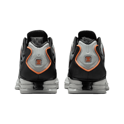 Nike Shox TL Light Smoke Grey Black Bright Mandarin Back