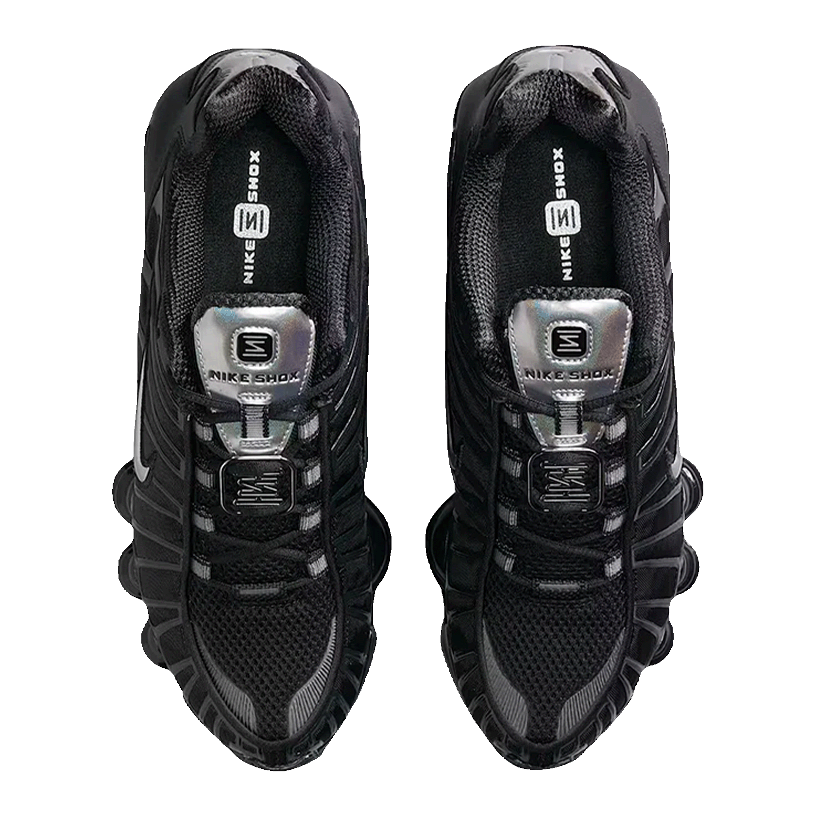 Nike Shox TL Off Noir Silver (W) Oben
