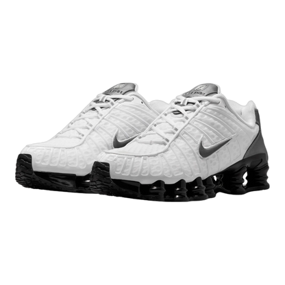 Nike Shox TL White Black Metallic Cool Grey Side IR2005-100