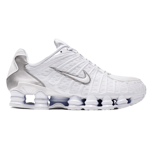 Nike Shox TL White Metallic Silver