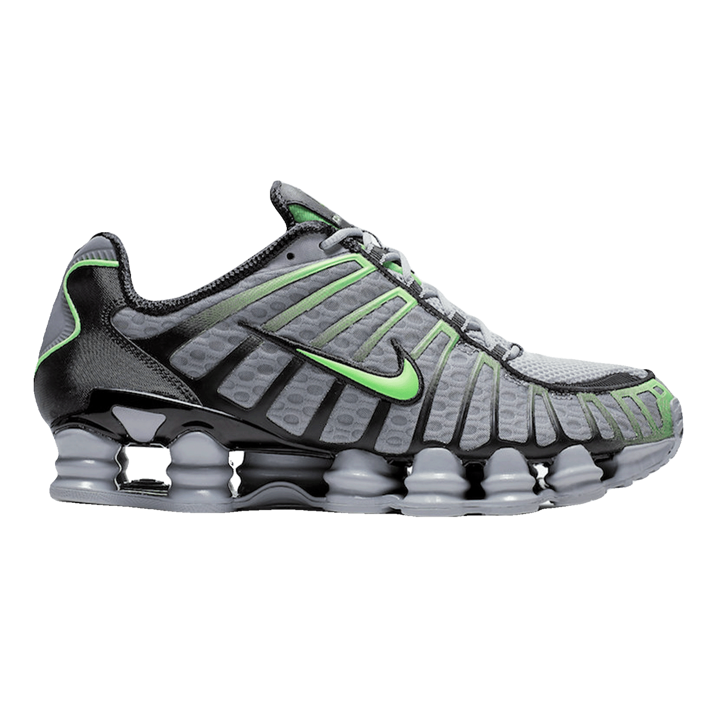 Nike Shox TL Wolf Grey Lime Blast