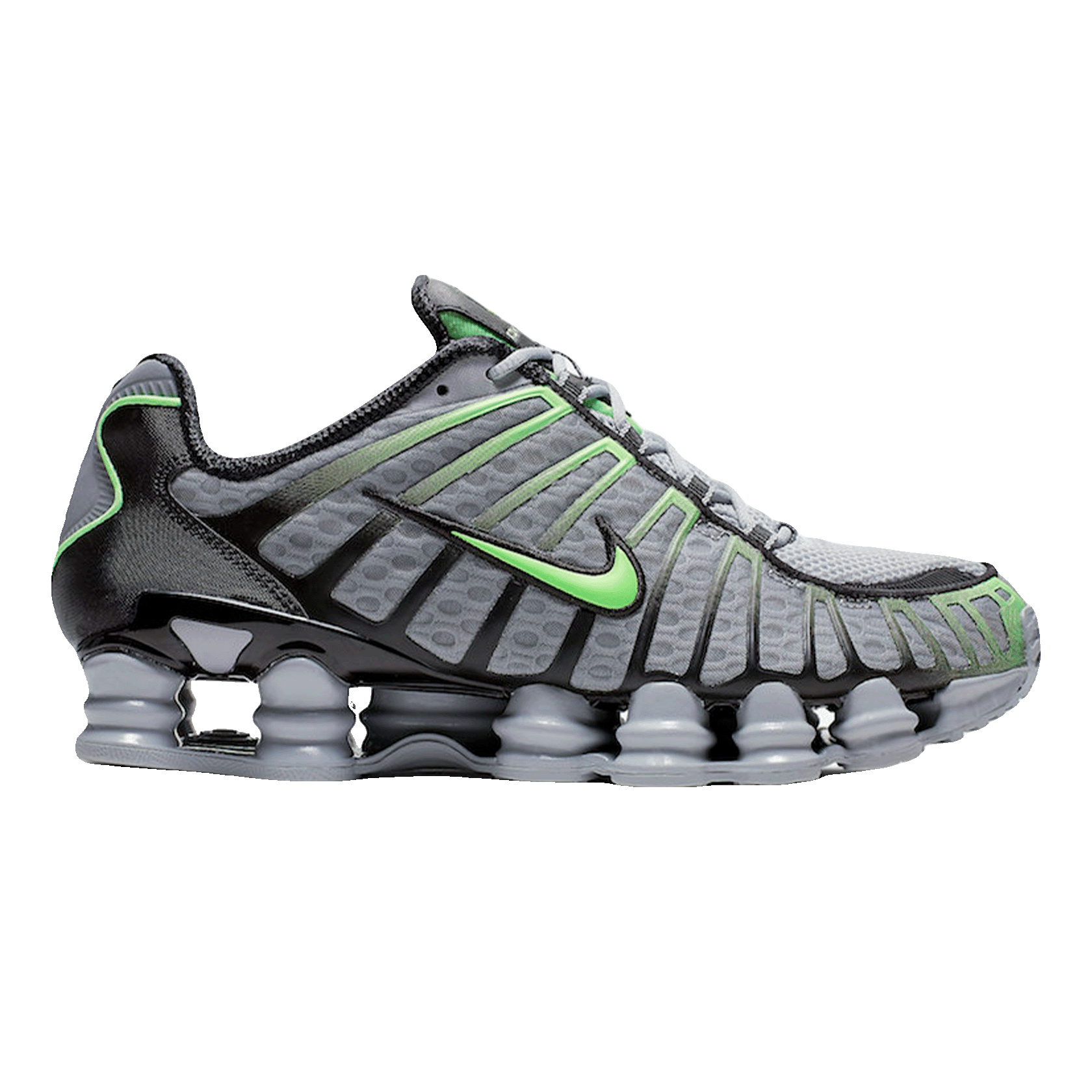 Nike Shox TL Wolf Grey Lime Blast
