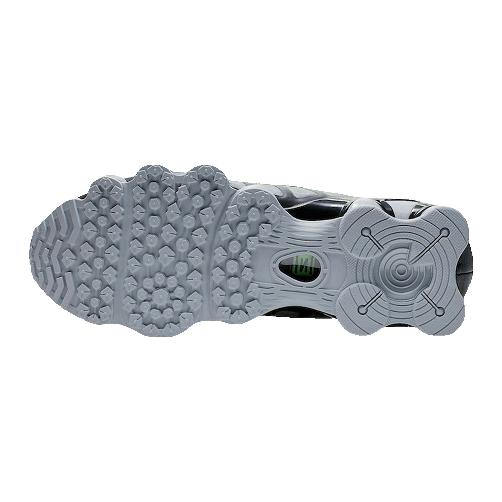 Nike Shox TL Wolf Grey Lime Blast Sohle