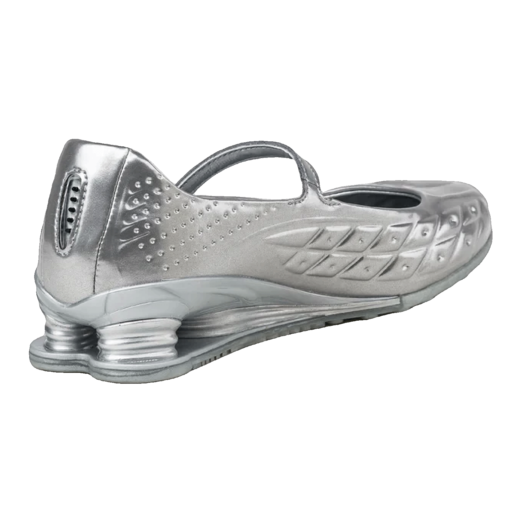Nike Shox Z Calistra Metallic Silver (W) Back IR5510-002