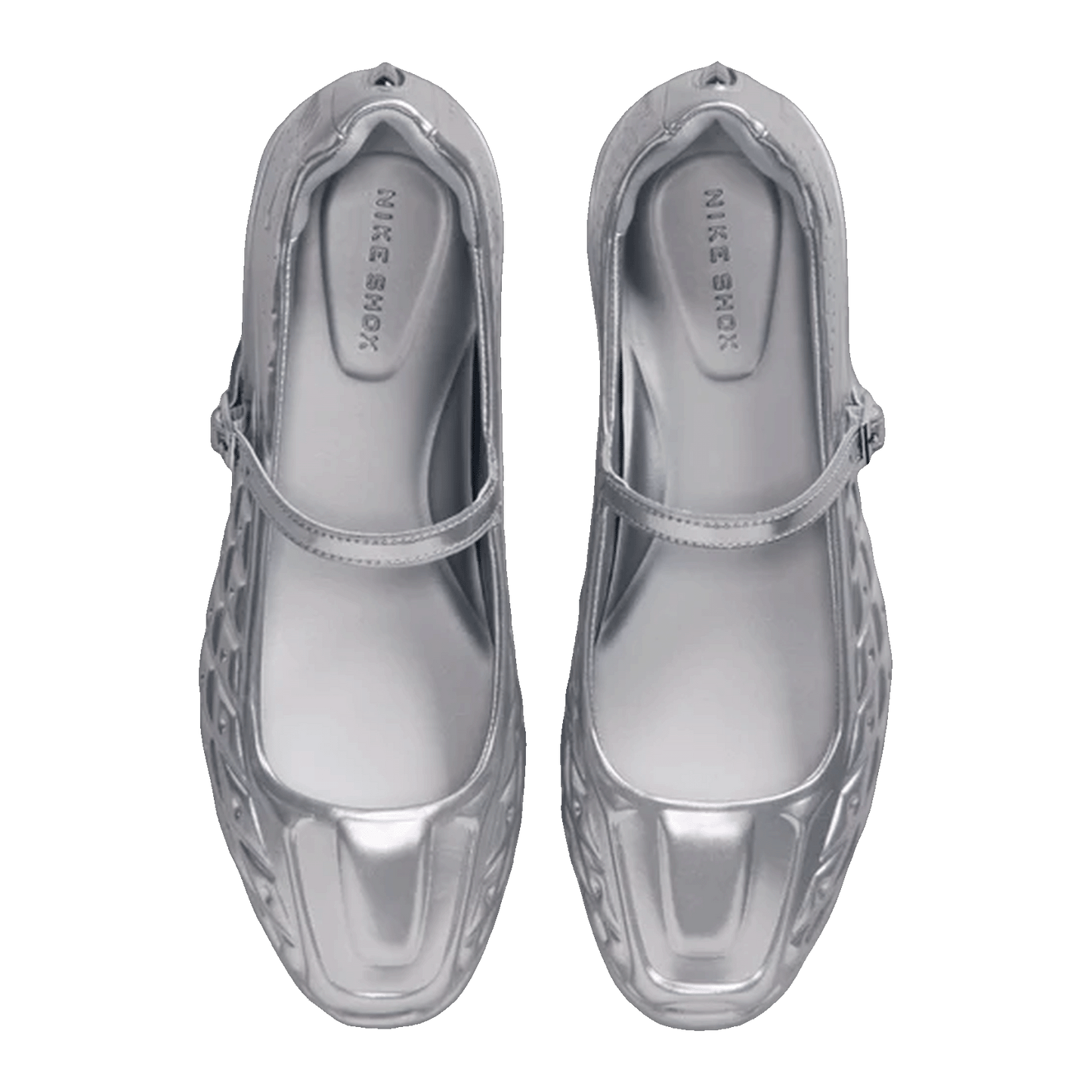 Nike Shox Z Calistra Metallic Silver (W) Oben IR5510-002
