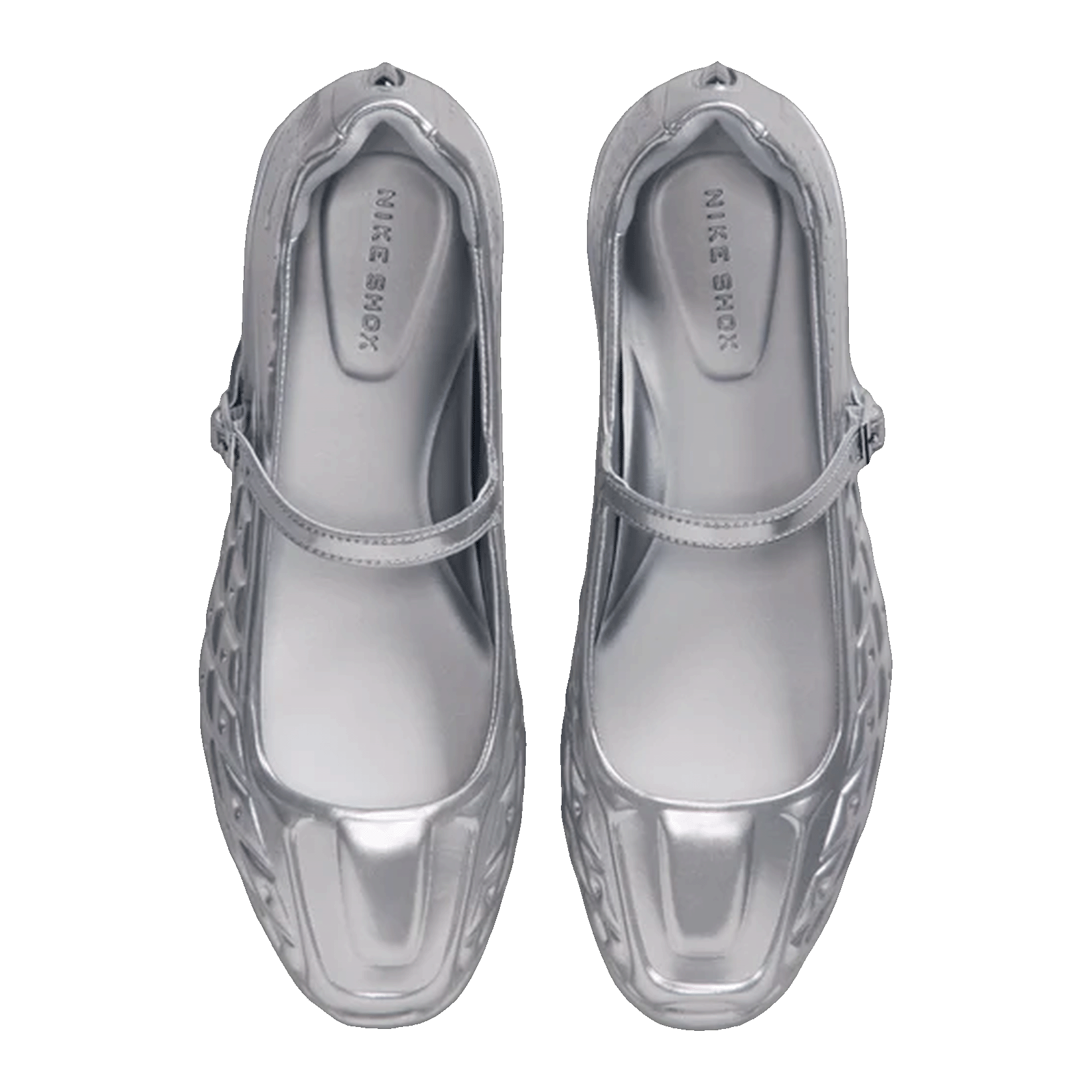 Nike Shox Z Calistra Metallic Silver (W) Oben IR5510-002