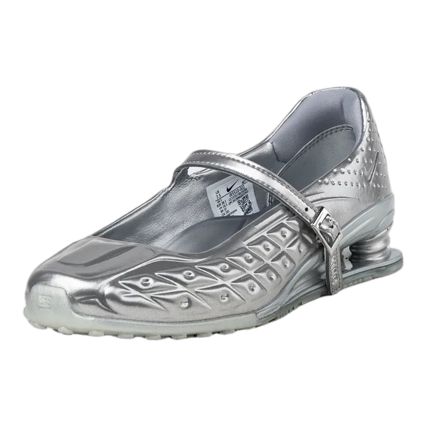 Nike Shox Z Calistra Metallic Silver (W) Side IR5510-002