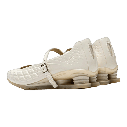 Nike Shox Z Calistra Pale Ivory Oatmeal (W) Back IR5510-100