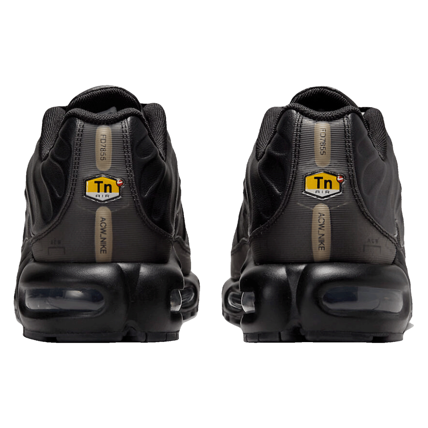 Nike TN Air Max Plus A-COLD-WALL Black Back