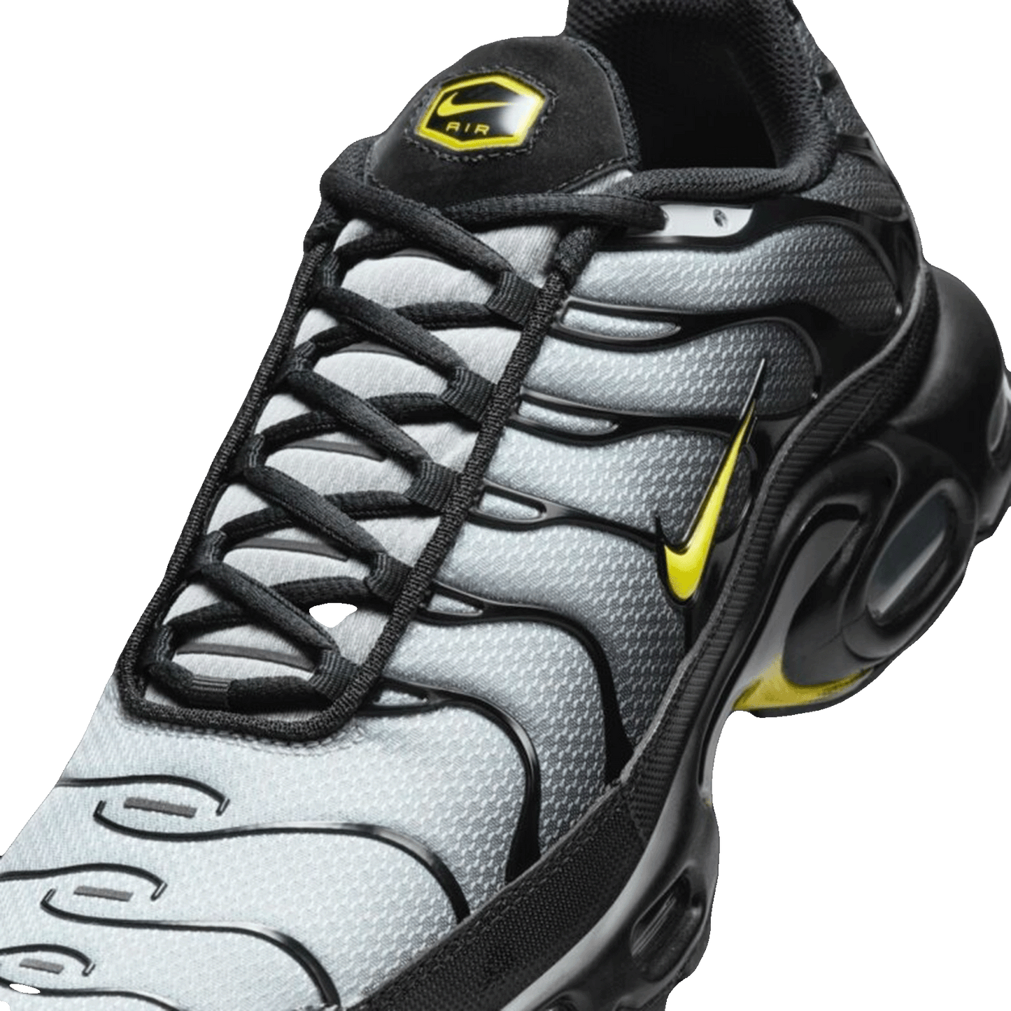 Nike TN Air Max Plus Black Opti Yellow Tongue