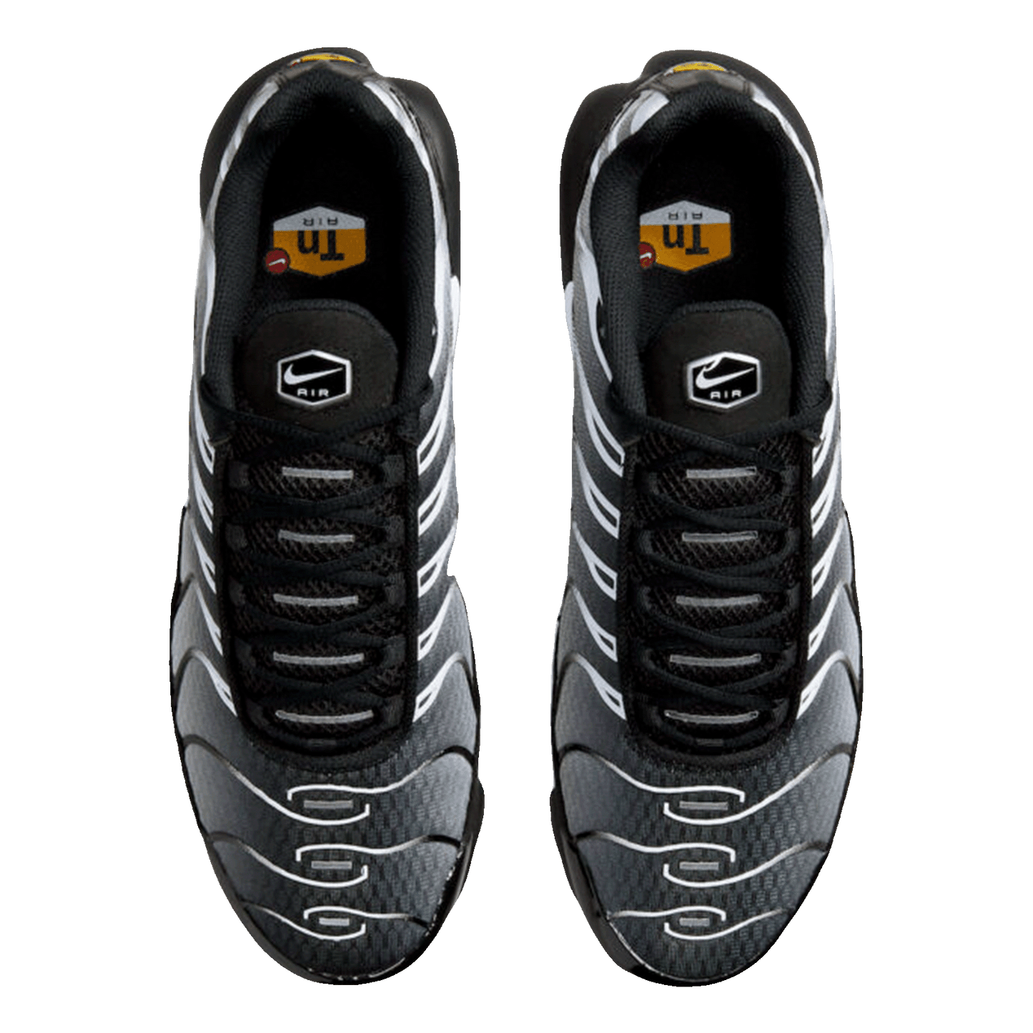 Nike TN Air Max Plus Black Silver White Oben