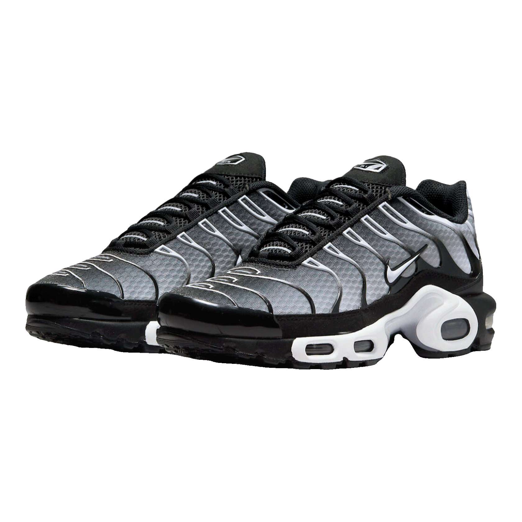 Nike TN Air Max Plus Black Silver White Side