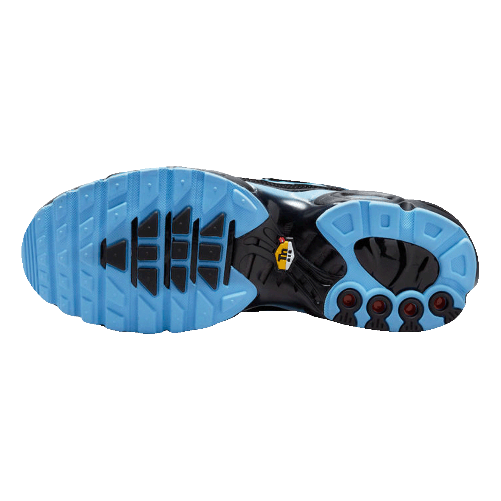 Nike TN Air Max Plus Black University Blue Sohle