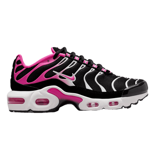 Nike TN Air Max Plus Black White Laser Fuchsia (GS)