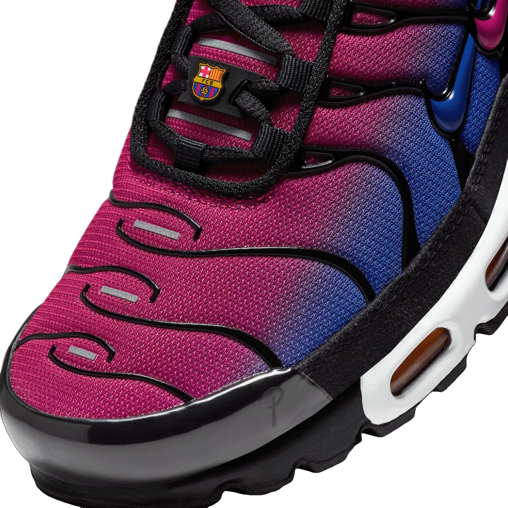 Nike TN Air Max Plus Patta FC Barcelona Culers del Món Toe