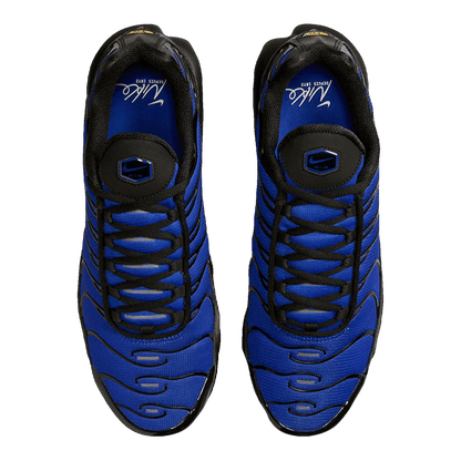 Nike TN Air Max Plus Premium Black Racer Blue Oben