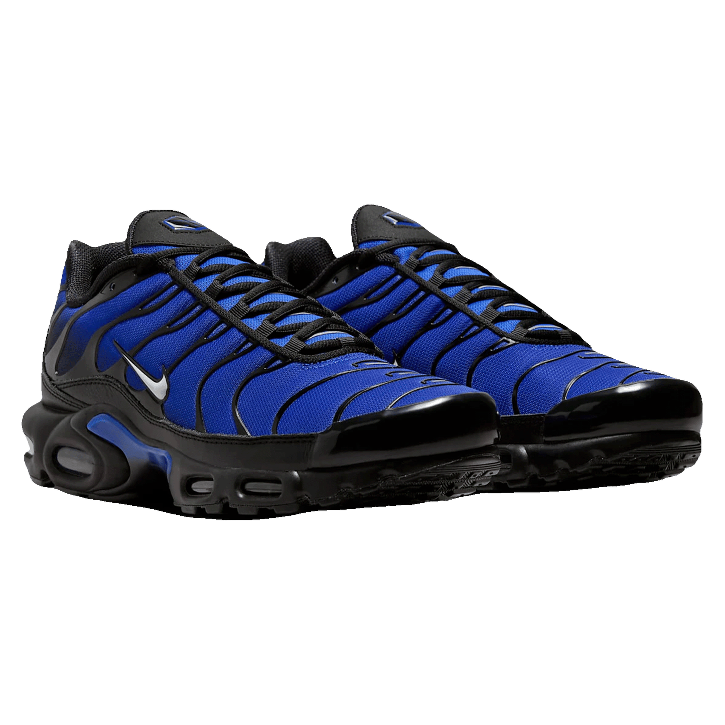 Nike TN Air Max Plus Premium Black Racer Blue Side