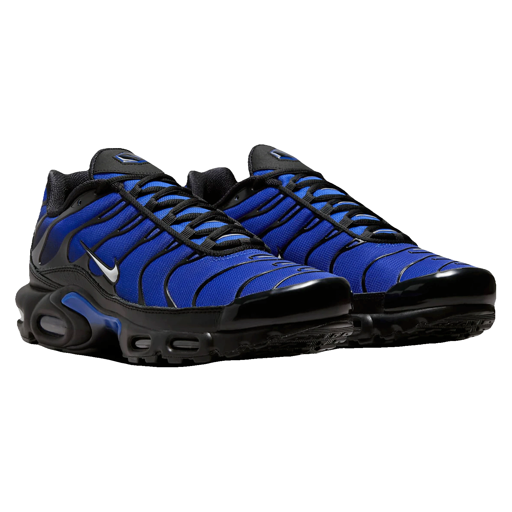 Nike TN Air Max Plus Premium Black Racer Blue Side