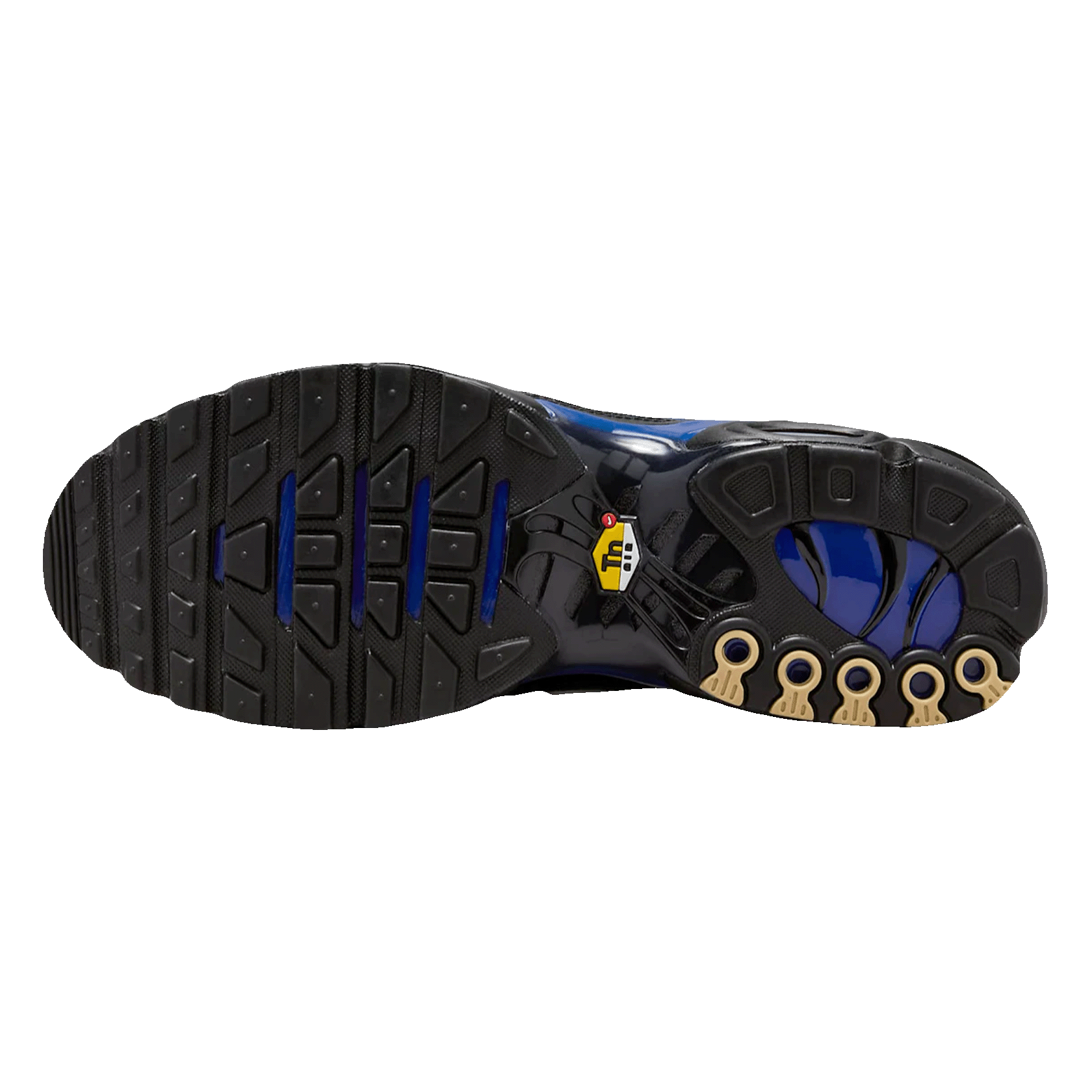 Nike TN Air Max Plus Premium Black Racer Blue Sohle