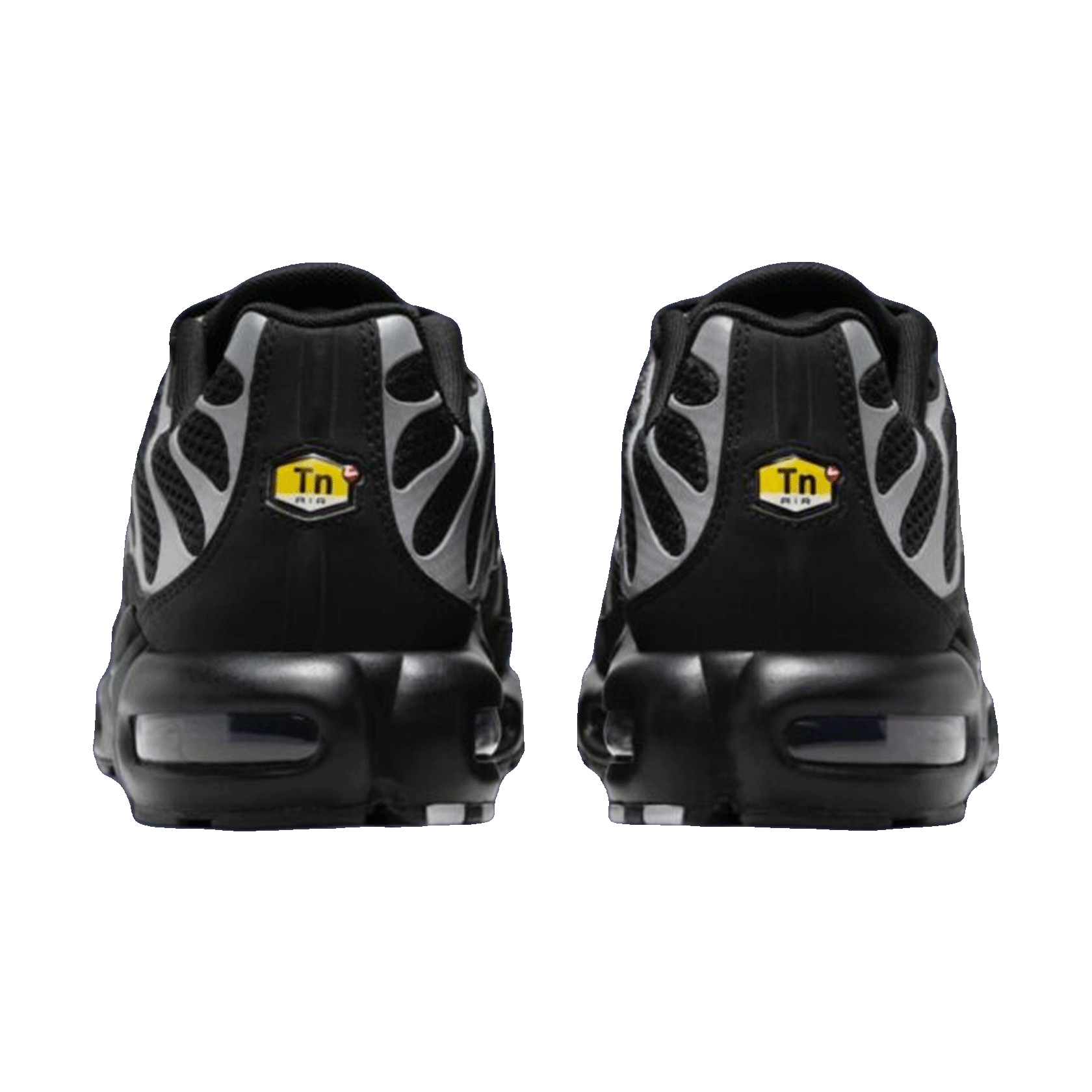 Nike TN Air Max Plus Premium Black Reflective Silver Back