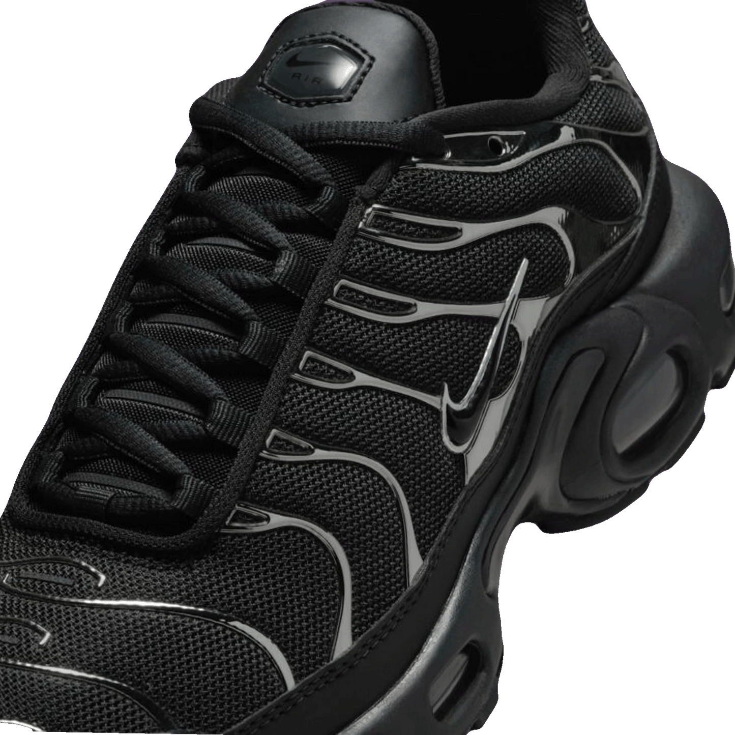 Nike TN Air Max Plus SE Black Chrome (W) Tongue