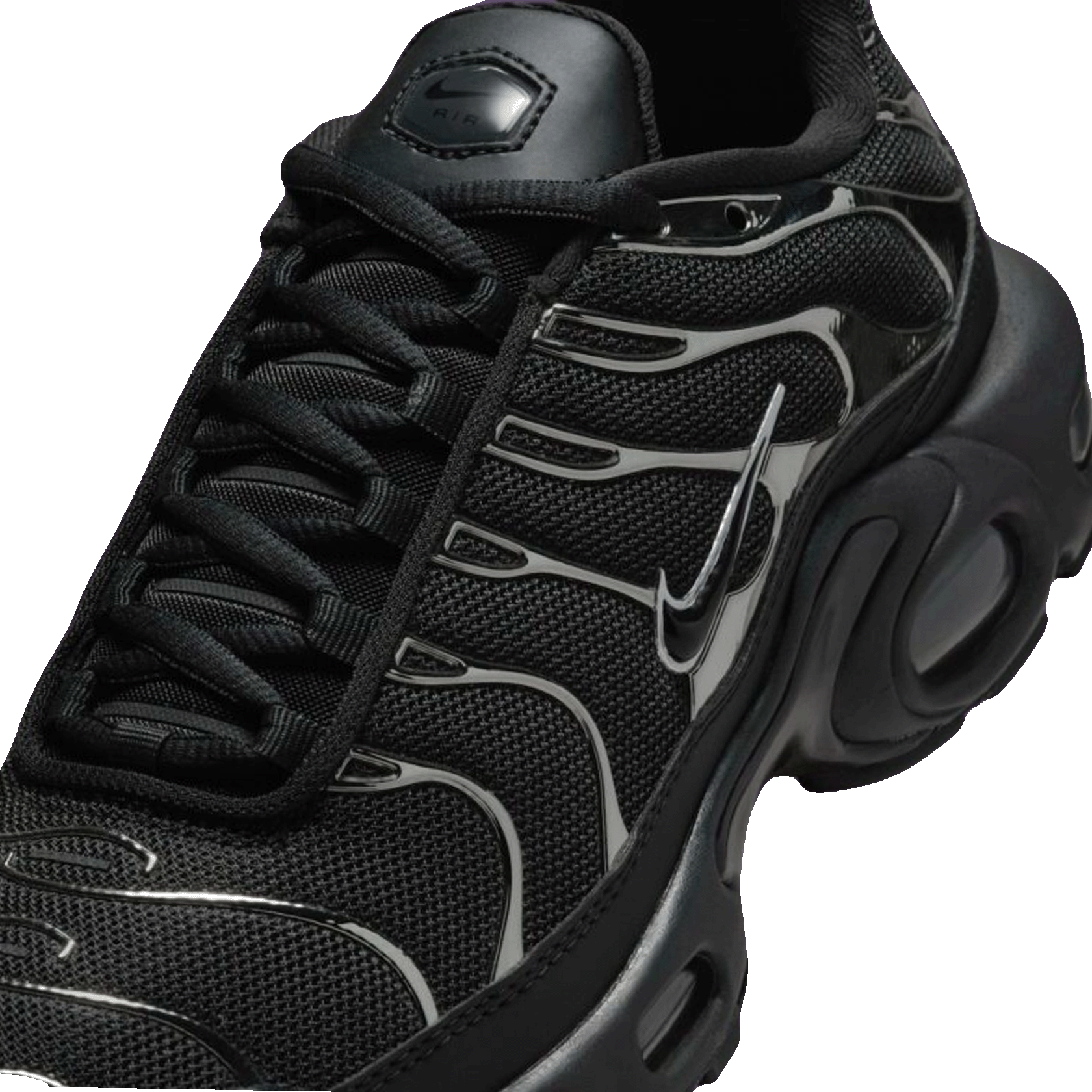 Nike TN Air Max Plus SE Black Chrome (W) Tongue