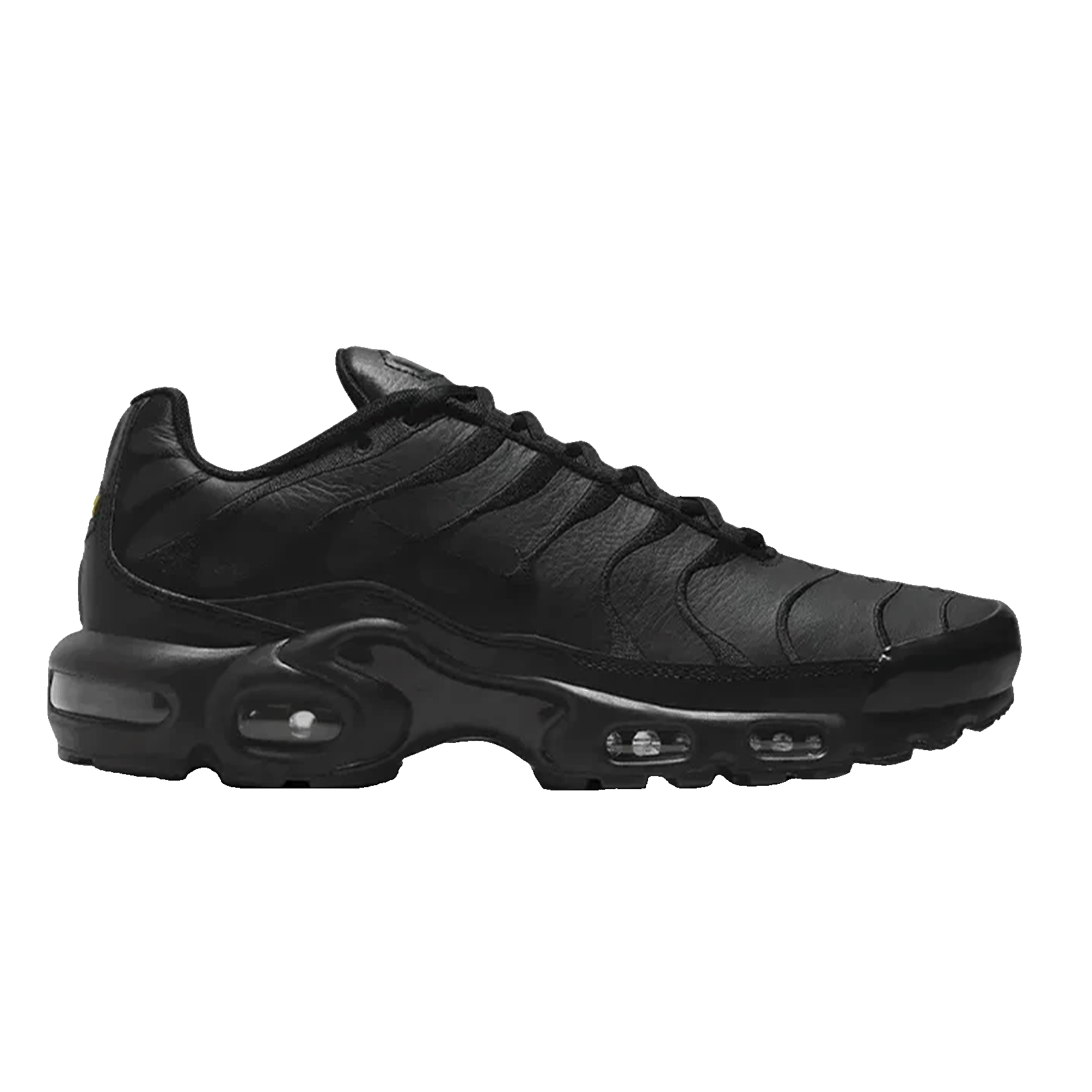Nike TN Air Max Plus Triple Black Leather