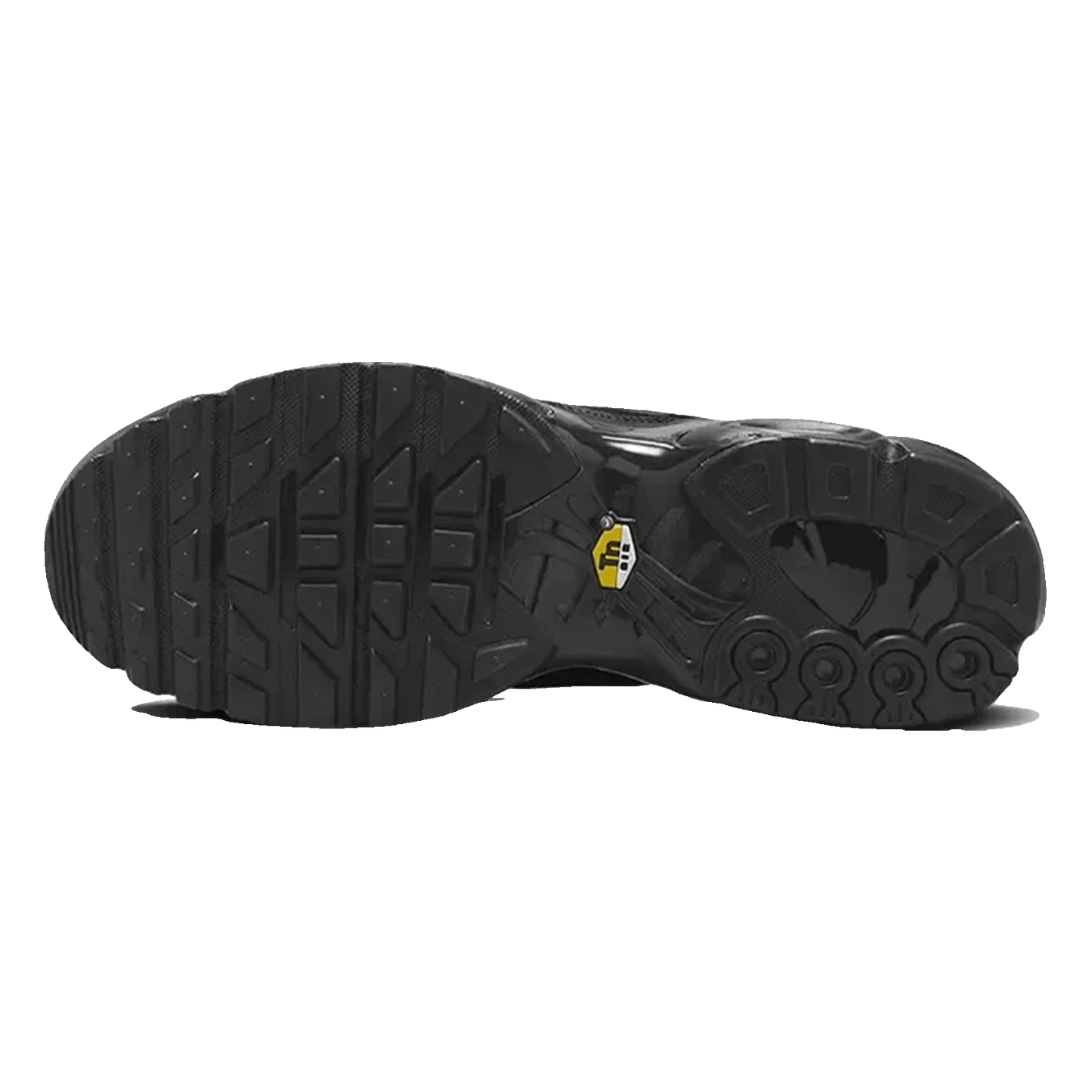 Nike TN Air Max Plus Triple Black Leather Sohle