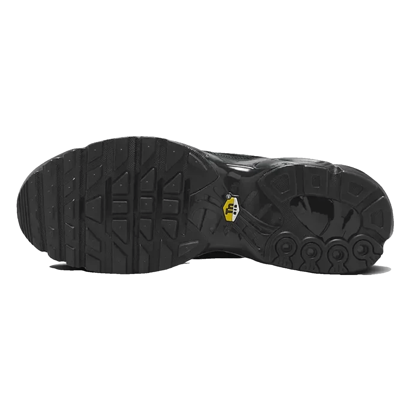 Nike TN Air Max Plus Triple Black Leather Sohle