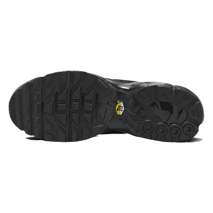 Nike TN Air Max Plus Triple Black Leather Sohle