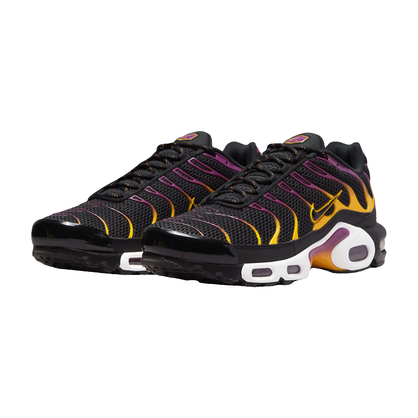 Nike TN Air Max Plus University Gold Viotech Purple Side