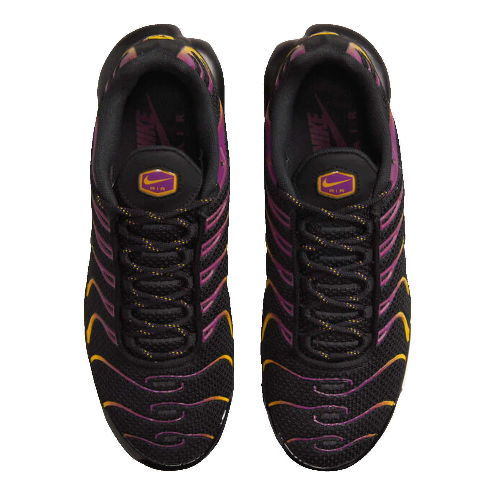 Nike TN Air Max Plus University Gold Viotech Purple Oben