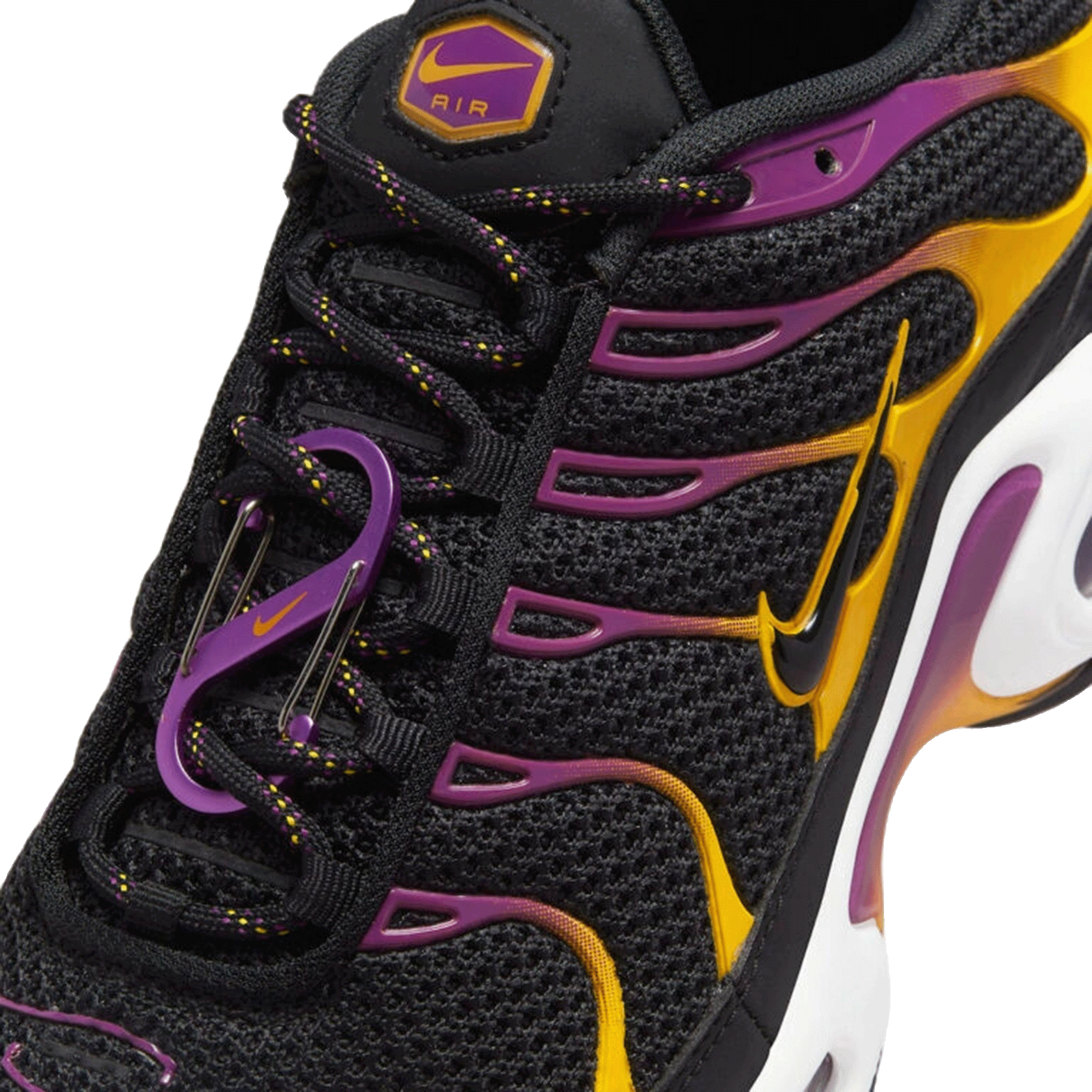 Nike TN Air Max Plus University Gold Viotech Purple Tongue