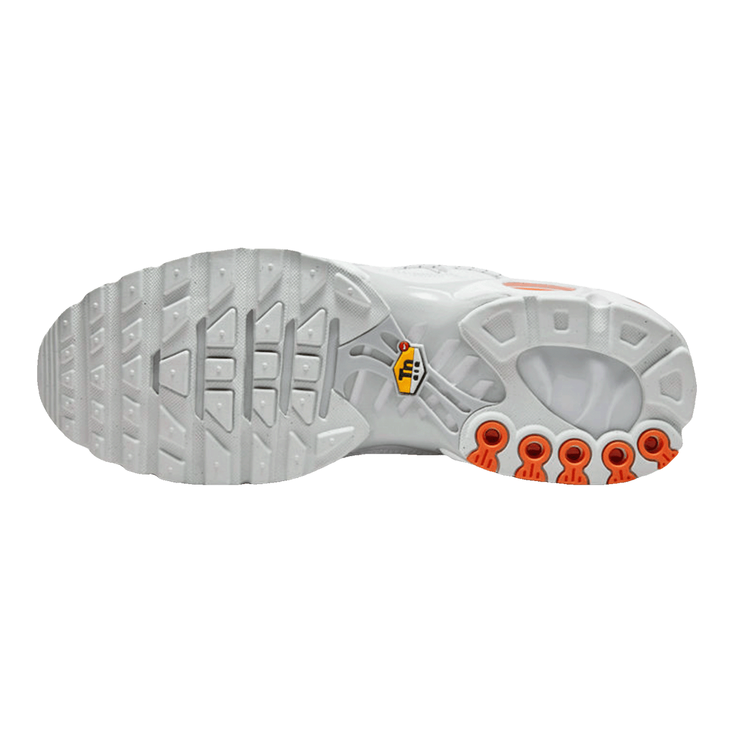 Nike TN Air Max Plus Utility Safety Orange Pure Platinum Sohle