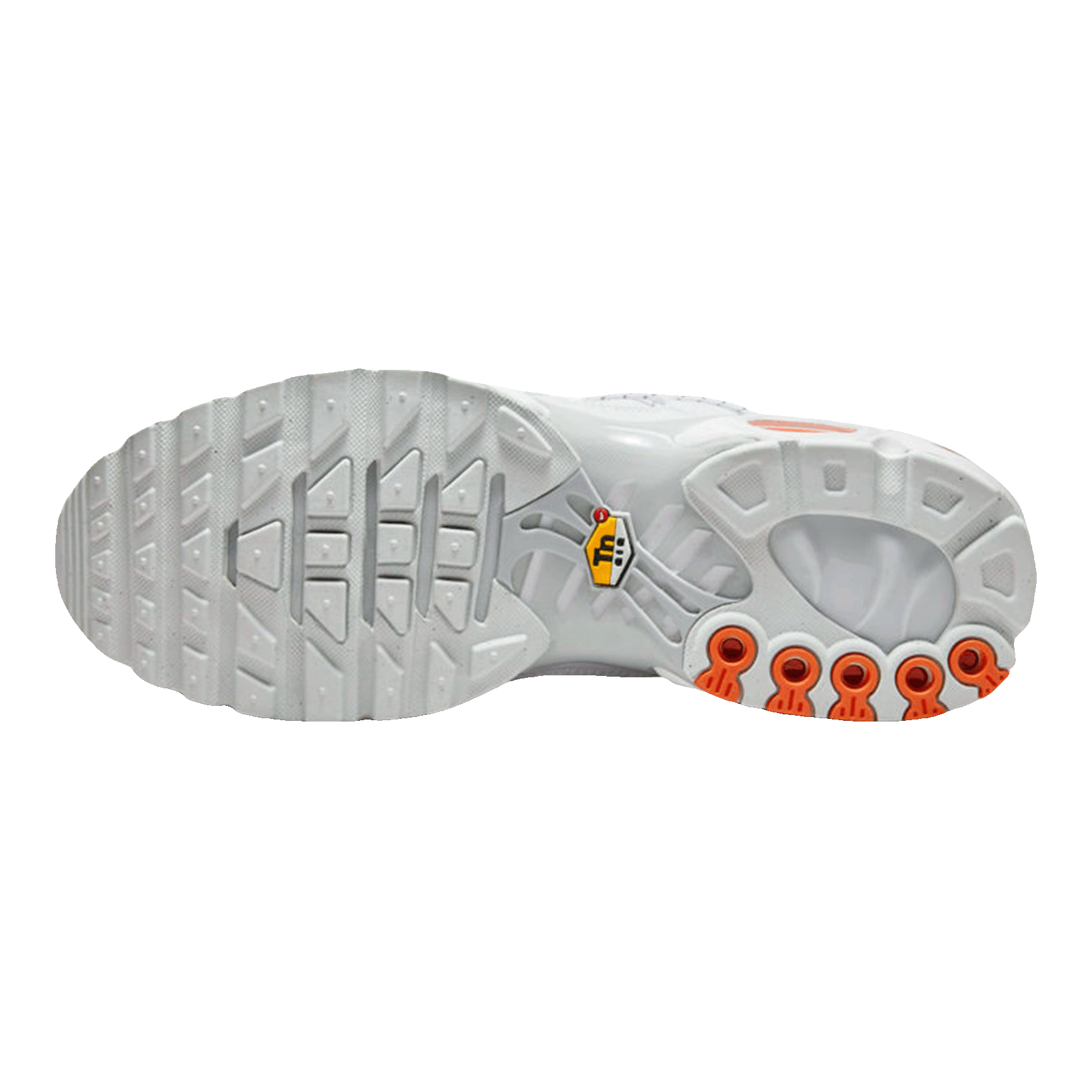 Nike TN Air Max Plus Utility Safety Orange Pure Platinum Sohle