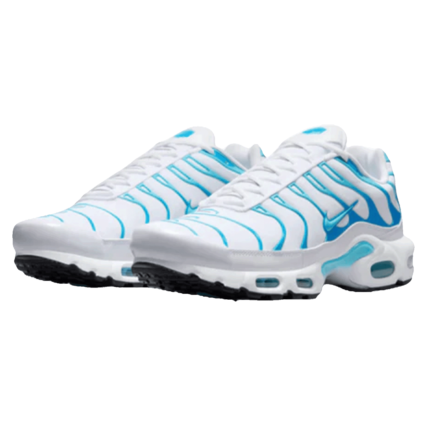 Nike TN Air Max Plus White Polarised Blue Side