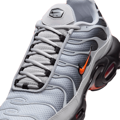 Nike TN Air Max Plus Wolf Grey Picante Red Tongue