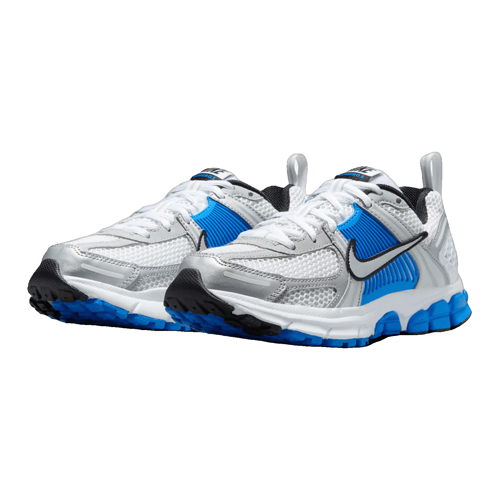 Nike Vomero 5 White Light Photo Blue Black Metallic Silver (GS) Side HF6998-105