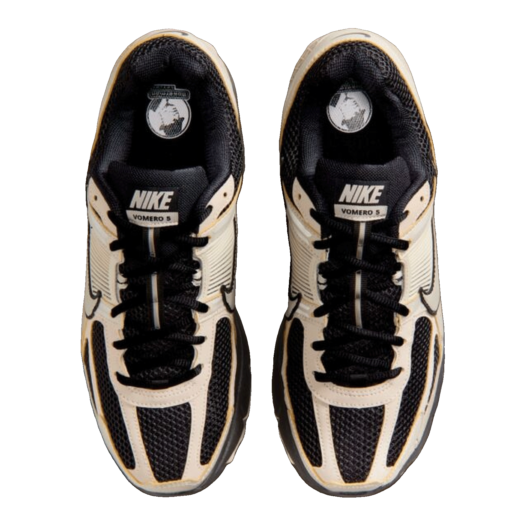 Nike Zoom Vomero 5 Black Cream Oben FJ4151-008