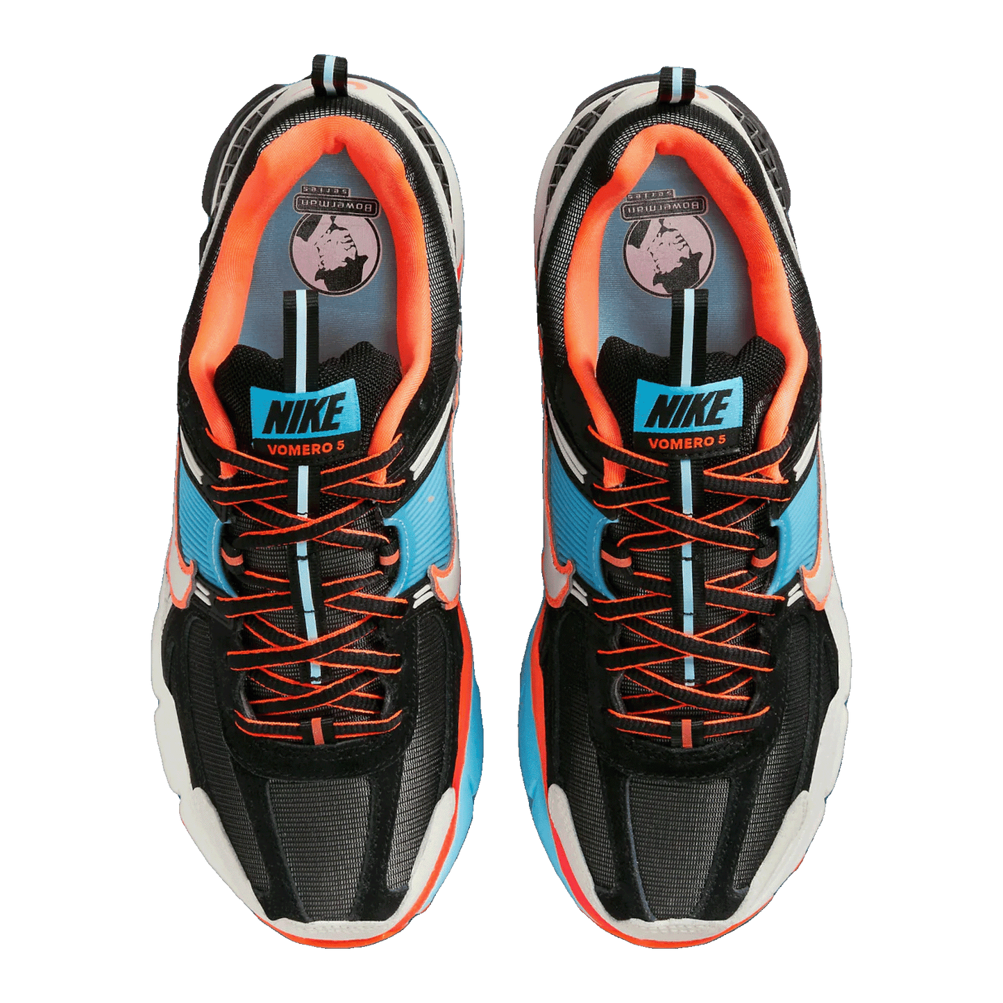 Nike Zoom Vomero 5 Blue Glaze Total Orange (W) Oben FZ3963-010