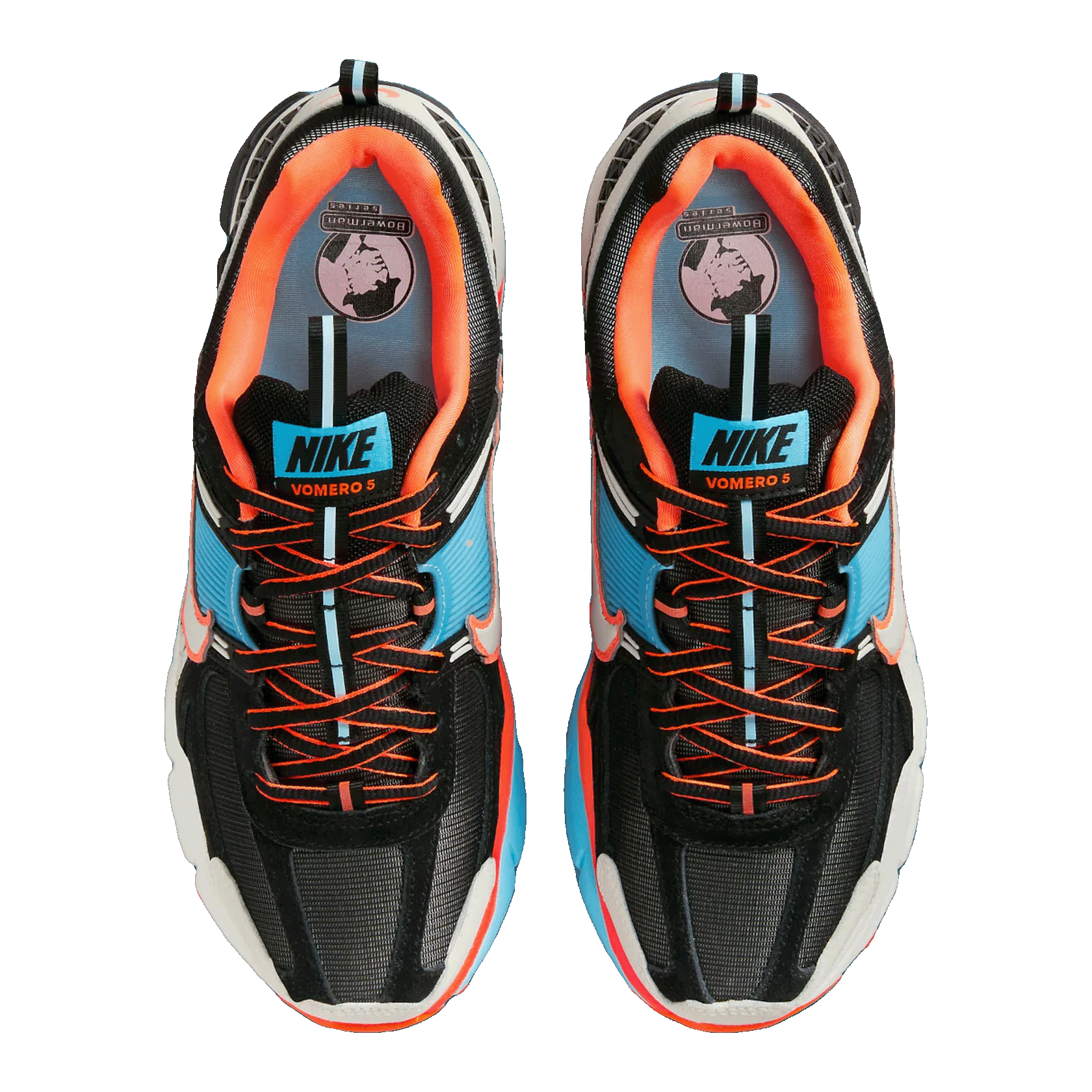 Nike Zoom Vomero 5 Blue Glaze Total Orange (W) Oben FZ3963-010