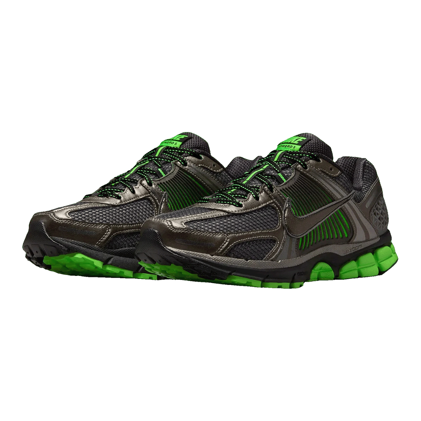 Nike Zoom Vomero 5 Metallic Pewter Green Strike Side IB2988-001