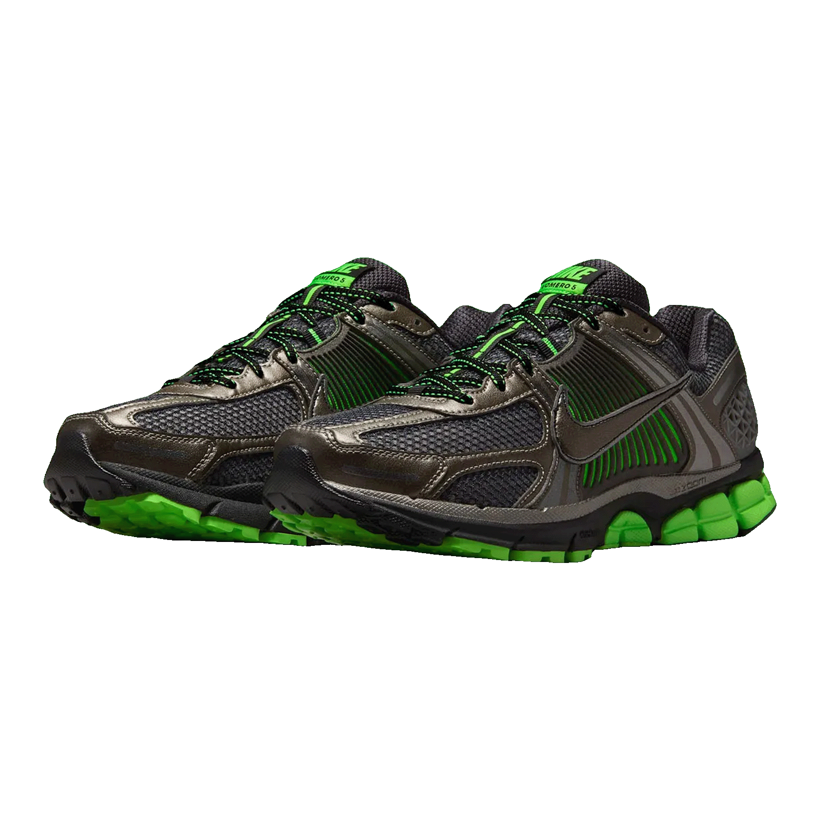 Nike Zoom Vomero 5 Metallic Pewter Green Strike Side IB2988-001