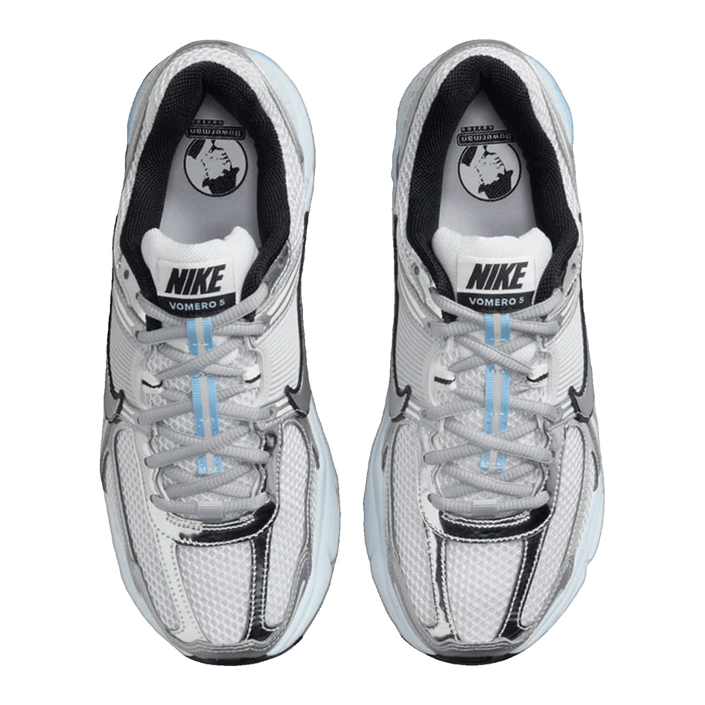 Nike Zoom Vomero 5 Metallic Silver Blue Tint (W) Oben HF1877-100