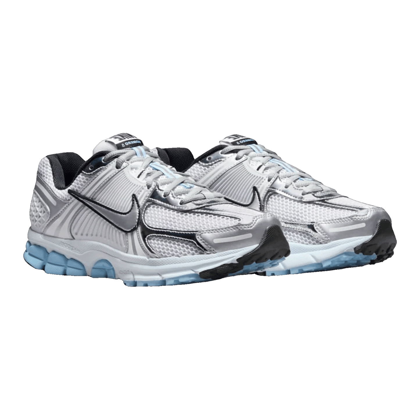 Nike Zoom Vomero 5 Metallic Silver Blue Tint (W) Side HF1877-100