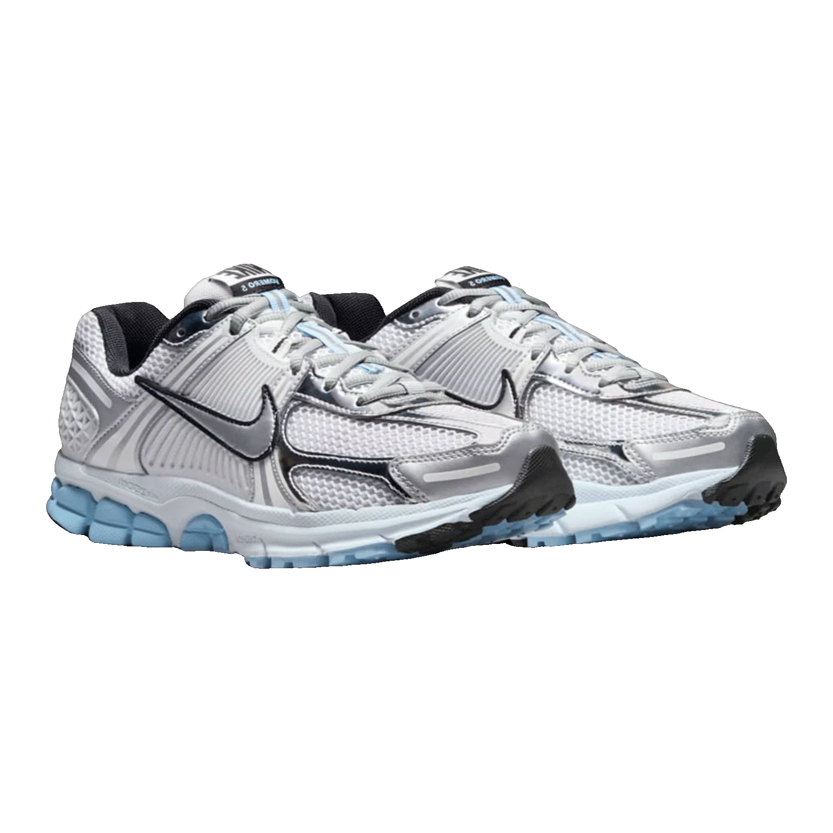 Nike Zoom Vomero 5 Metallic Silver Blue Tint (W) Side HF1877-100